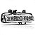 Farol auxiliar evoque land rover de 2012 a 2015 lado direito com LED - Imagem 2