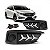 Kit de farol auxiliar civic honda de 2020 a 2021 LED com luz diurna - Imagem 1