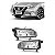Farol auxiliar sentra nissan de 2023 a 2025 lado esquerdo - Imagem 1