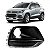 Moldura inferior para choque tracker chevrolet de 2017 a 2019 lado esquerdo com furo para farol auxiliar e sem furo para luz diurna - Imagem 1