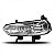 Farol auxiliar tracker chevrolet de 2017 a 2019 lado esquerdo versão LT luz diurna DRL - Imagem 2