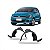 Para barro crossfox volkswagen de 2015 a 2019 e fox volkswagen de 2015 a 2022 dianteiro lado esquerdo com furo e com friso cromado para crossfox e fox extreme e pepper - Imagem 1