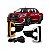 Kit de grade e farol auxiliar hilux toyota de 2018 a 2020 caminhonete com LED e chicote - Imagem 1