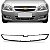 Moldura do para choque da grade do radiador celta e prisma chevrolet de 2012 a 2015 inferior preta - Imagem 1