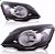 Farol agile chevrolet de 2009 a 2014 e montana chevrolet de 2011 a 2021 lado esquerdo preto com anel cromado - Imagem 2