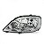 Farol logan renault de 2011 a 2013 lado esquerdo cromado - Imagem 2