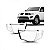Lente de farol triton mitsubishi de 2007 a 2016 lado esquerdo - Imagem 1