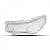 Lente do farol hilux toyota de 2021 a 2025 lado esquerdo picape srx - Imagem 2