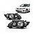 Farol corolla toyota de 2012 a 2013 lado esquerdo preto - Imagem 1
