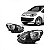 Farol up volkswagen de 2014 a 2016 lado direito com friso preto manual e elétrico - Imagem 1