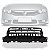 Grade de para choque civic honda de 2009 a 2011 central preto - Imagem 1