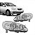 Farol corolla toyota de 2005 a 2008 lado direito cromado - Imagem 1