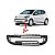 Grade para choque up volkswagen de 2014 a 2016 central preta com furo - Imagem 1