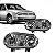 Farol golf volkswagen de 1999 a 2006 lado direito cromado foco duplo sem auxiliar em policarbonato - Imagem 1