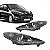Farol 207 peugeot de 2009 a 2015 e hoggar peugeot de 2010 a 2015 lado esquerdo preto - Imagem 1