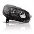 Farol uno fiat de 2015 a 2021 e partner peugeot e fiorino fiat de 2022 a 2025 lado direito fumê manual cromado H4 - Imagem 2