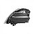 Farol c3 citroën de 2003 a 2012 lado esquerdo preto manual - Imagem 3