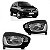 Farol clio renault de 2012 a 2016 lado direito máscara negra manual - Imagem 1
