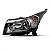 Farol cruze chevrolet de 2011 a 2014 lado esquerdo máscara negra manual - Imagem 2