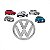 Emblema da grade gol volkswagen de 2013 a 2016 geração seis - Imagem 1