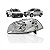 Farol palio fiat de 2008 a 2016 e strada fiat de 2014 a 2020 lado direito cromado manual reto - Imagem 1
