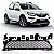 Grade sandero renault de 2014 a 2019 central para para choque dianteiro versão stepway - Imagem 1