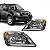 Farol tiggo chery de 2010 a 2013 lado esquerdo manual para lâmpada H4 - Imagem 1