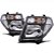 Farol frontier nissan de 2008 a 2016 lado direito fumê manual H4 - Imagem 2