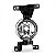 Farol auxiliar sorento kia de 2010 a 2013 lado esquerdo com suporte - Imagem 2