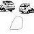 Lente do farol bongo kia de 2005 a 2023 lado esquerdo - Imagem 1