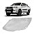 Lente farol hilux sw4 toyota de 2012 a 2015 lado esquerdo sem xenon - Imagem 1