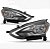 Farol sentra nissan de 2017 a 2020 lado direito manual sem LED - Imagem 2