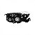 Farol city honda de 2014 a 2017 lado esquerdo cromado manual - Imagem 5