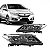 Farol city honda de 2014 a 2017 lado esquerdo máscara negra manual - Imagem 1
