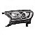 Farol ranger ford de 2016 a 2023 lado esquerdo máscara negra elétrico com motor com projetor - Imagem 2