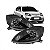 Farol ka ford de 2008 a 2014 lado esquerdo preto manual - Imagem 1