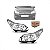 Farol c4 pallas e hatch citroën de 2008 a 2014 lado esquerdo elétrico com motor - Imagem 1
