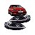 Farol golf mk7.5 volkswagen de 2014 a 2017 com friso de borda vermelha elétrico com projetor oito pinos par - Imagem 1