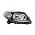Farol sandero renault de 2008 a 2011 lado direito máscara negra manual - Imagem 2