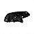 Farol sandero renault de 2008 a 2011 lado direito máscara negra manual - Imagem 4