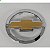 Emblema da grade do radiador corsa chevrolet de 2003 a 2012 e montana chevrolet de 2002 a 2015 dourado - Imagem 2