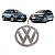 Emblema da grade do radiador gol saveiro voyage e fox volkswagen de 2016 a 2023 geração seis - Imagem 1