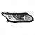 Farol range rover sport land rover de 2014 a 2018 lado esquerdo com LED D3S com reator - Imagem 2