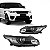 Farol range rover sport land rover de 2014 a 2018 lado esquerdo black com xenon com reator - Imagem 1