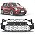 Grade do para choque c3 citroën de 2013 a 2020 dianteira central preta sem tampa de reboque - Imagem 1