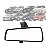 Retrovisor fox volkswagen de 2004 a 2009 e gol volkswagen de 2009 a 2012 e saveiro volkswagen interno - Imagem 1