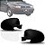 Capa de retrovisor gol volkswagen de 1995 a 1999 lado esquerdo externo preto sem pisca texturizado - Imagem 1