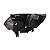 Farol s10 e trailblazer chevrolet de 2017 a 2024 lado esquerdo cromado manual com LED e reator - Imagem 4