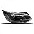 Farol onix chevrolet de 2020 a 2025 lado direito preto manual com projetor - Imagem 2