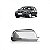 Capa do retrovisor gol volkswagen de 1999 a 2008 lado esquerdo cromada terceira e quarta gerações - Imagem 1